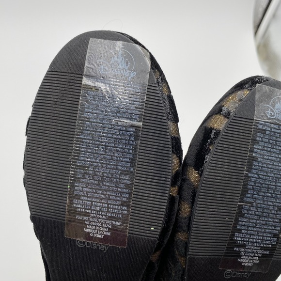 Disney Anna Gold‎ Trimmed Jeweled Ballet Flats Girls Costume Dress Up size 2/3 - Picture 7 of 8